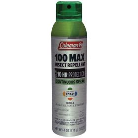 Coleman 100% Deet Max Contnus