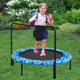 Assembled Children's Trampoline Happy Expression For Kids Age 3 - 7
