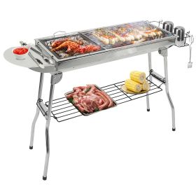1Piece Foldable Charcoal Barbeque Grill