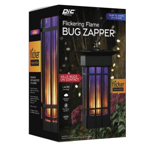 PIC DECO-LAN Flickering Flame Bug Zapper PIC DECO-LAN Flickering Flame Bug Zapper