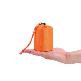 Outdoor Life Emergency Sleeping Bag; Waterproof Myla Survival Gear