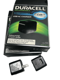 TWO-PACKS Duracell USB AC CHARGER