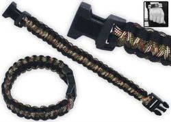 10ft Paracord Survival Bracelet – One Size Fits All