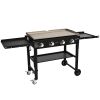 VEVOR Commercial  Heavy Duty Manual Flat Top Griddle on Cart, 36-inches