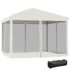 3X3 M Pop Up Canopy Party Tent with Netting