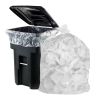 60 Gal Clear Trash Liners – 200 Count, Leakproof & Lightweight (38"x60")