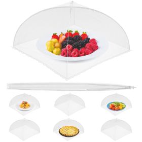 Collapsible Mesh Food Covers for Outdoors 6 Pieces