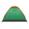 2-Person Waterproof Camping Dome Tent for Outdoor Hiking Survival Orange & Green