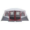 10 Person Family Cabin Tent, 2 Room Huge Tent with Storage Pockets