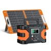 Flashfish EA150 Power Station + 60W Solar Charger