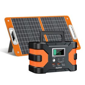 Flashfish EA150 Power Station + 60W Solar Charger