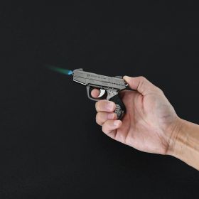 Refillable Trigger Lighter with Laser Pointer
