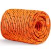 VEVOR Double Braided Polyester Rope, 3/4 in x 220 ft, 24 Strands