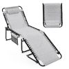 Adjustable Reclining Lounge Chair for Camping & Beach