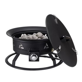 VEVOR 58,000 BTU Smokeless Propane Fire Pit with Accessories