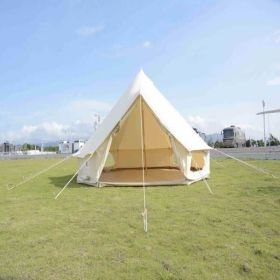 Canvas Tent Bell Tent Glamping, 4 Seasons Yurt Tent