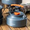 Outdoor Cookware; Portable Pot Set Camping Cookware