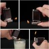 Ebony Soft Flame Lighter – Refillable & Gift-Ready