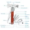 7inch Outdoor Survival Folding Multifunctional Axe Hammer Plier Knife