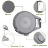 Retractable Clothesline Outdoor 49FT PVC