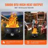 VEVOR 58,000 BTU Smokeless Propane Fire Pit with Accessories