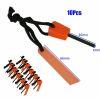 10-Pack Ferro Rod Fire Starter Survival Kit