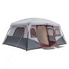 10 Person Family Cabin Tent, 2 Room Huge Tent with Storage Pockets