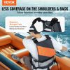 VEVOR Watersports Life Vest PFD 96N Buoyancy Life Jacket for Men & Women L