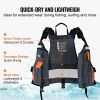 VEVOR Watersports Life Vest PFD 85N Buoyancy Jacket for Men & Women XL
