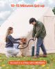Inflatable Glamping Tent – 4–6 Person