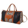 Hardy Black Reclaimed Leather Sustainable Travel Duffel