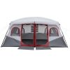 10 Person Family Cabin Tent, 2 Room Huge Tent with Storage Pockets