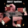 Ebony Soft Flame Lighter – Refillable & Gift-Ready