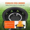 VEVOR 58,000 BTU Smokeless Propane Fire Pit with Accessories