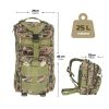 Military Tactical Backpacks Molle System Woodland Color