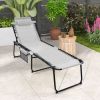 Adjustable Reclining Lounge Chair for Camping & Beach