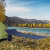 Outsunny Folding Camping Cots for Adults with Carry Bags, and Side Pockets