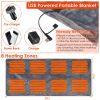 USB Heated Portable & Therapeutic Flannel Blanket