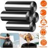 4 Rolls Black Garbage Bags 6.18 Gallons Unscented Disposable Trash Bags