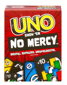 UNO Show 'em No Mercy Card Game for Kids, Adults & Family Night, Parties and Travel