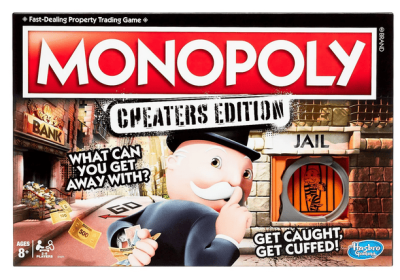 Monopoly Cheaters Edition Board Game for Families and Kids, Family Game for 2 to 6 Players