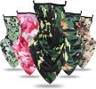 Neck Gaiter with Ear Loop; Washable Cloth Face Cover for Women Men; Cool Face Bandanas Summer Outdoors