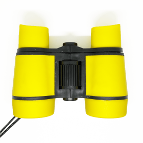 Children's Binoculars Shockproof Toy Binoculars 12 Years Old And Above Boys And Girls Bird Watching (Color: Yellow)