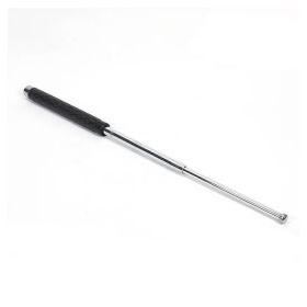 Adjustable Portable Walking Stick for Outdoor Travel Hiking (Type: Walking Stick, Color: Black & Silver)