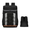 1Pc Cooler Backpack 36 Can Leakproof Insulated Cooler Backpack with 25L/6.6 Gal