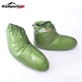 Kamperbox Camping Sleeping Bag Socks - Black (Color: Green)