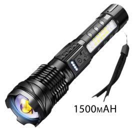 Ultra-bright Multi-function Flashlight – Compact Power for Any Terrain (Option: 1500mAH)