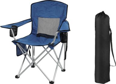 Oversized Folding Camp Chair with Shade and Storage (Option: NY)