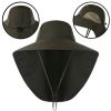 Outdoor UPF 50+ Neck Flap Sun Hat
