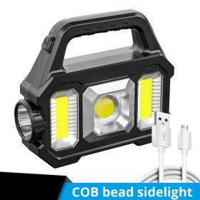 Rechargeable Solar Portable Lamp (Style: COB Bead Sidelight)